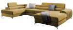 Γωνιακός Καναπές Restly-Moustardi-Αριστερή