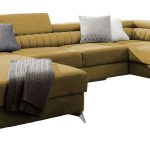 Γωνιακός Καναπές Restly-Moustardi-Δεξιά