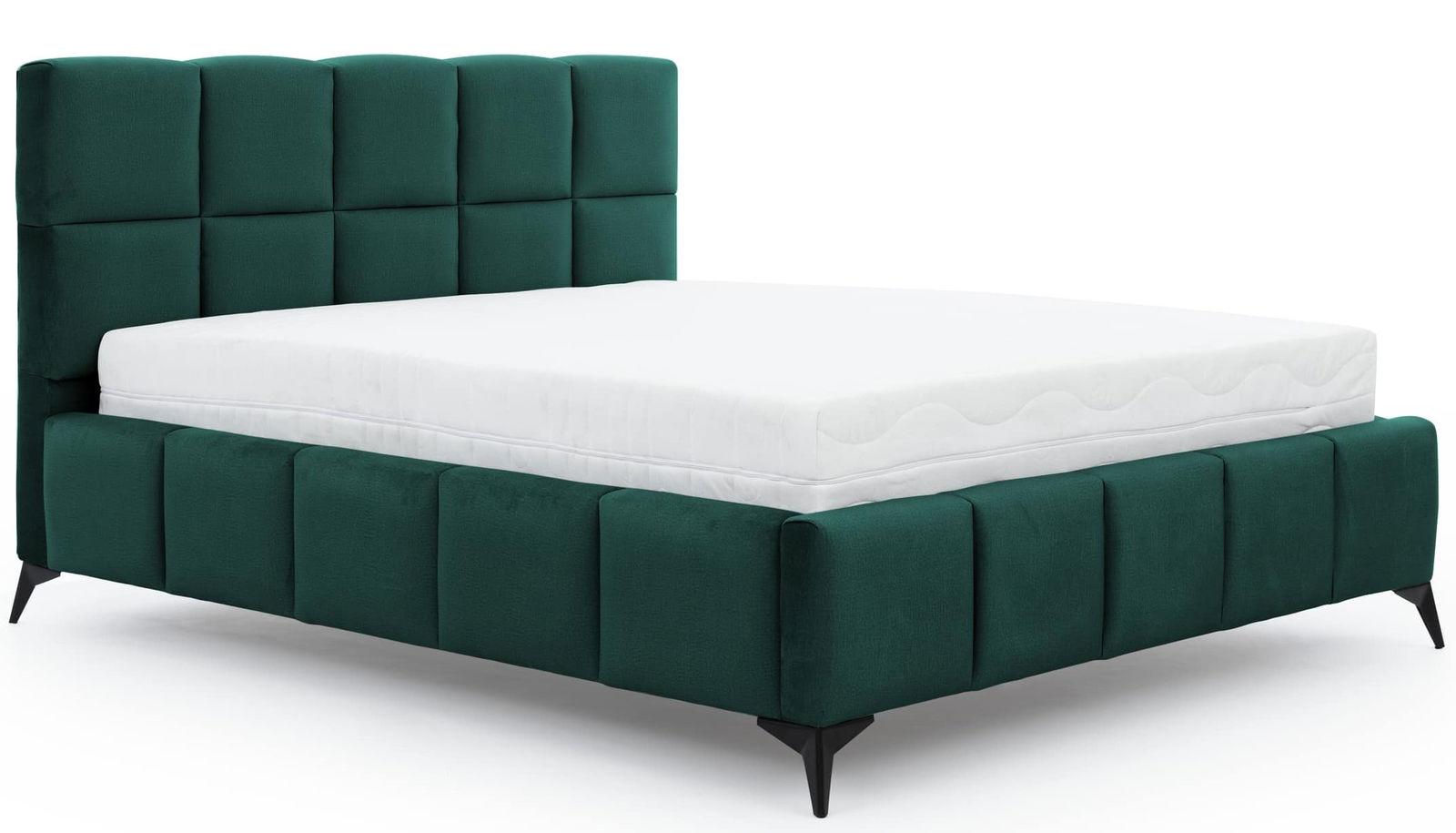 image_687993_be-mis-35nu_wb1_ Επενδυμένο κρεβάτι Mosad-Prasino-140 x 200 - Image 1