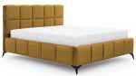 Επενδυμένο κρεβάτι Mosad-Moustardi-160 x 200