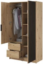 Ντουλάπα Nolan Δίφυλλη-Fusiko - Image 3