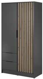 Ντουλάπα Nolan Δίφυλλη-Grafitis