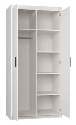 Ντουλάπα δίφυλλη Elena 2D-Leuko - Image 2