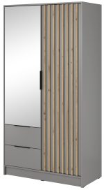 Ντουλάπα Nolan Δίφυλλη με καθρέπτη-Gkri