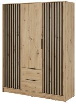 Ντουλάπα Nolan Τρίφυλλη-Fusiko