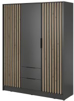 Ντουλάπα Nolan Τρίφυλλη-Grafitis