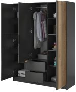 Ντουλάπα Nolan Τρίφυλλη-Grafitis - Image 2