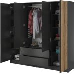 Ντουλάπα Nolan Τετράφυλλη-Grafitis - Image 2