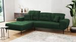 Γωνιακός καναπές Rapallo-Prasino-Αριστερή - Image 2