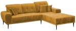 Γωνιακός καναπές Rapallo-Moustardi-Δεξιά