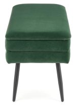 Πουφ Lavyn-Prasino-Mauro - Image 2