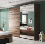 Ντουλάπα Συρόμενη Delta V-200 x 61 x 210 εκ.-Kafe Skouro - Image 2