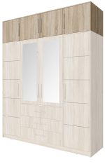 Πατάρι Ντουλάπας Τετράφυλλης Bali D4-Fusiko - Image 4