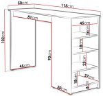 Τραπέζι μπαρ Zotino - Leuko - Image 2