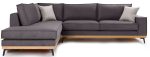 Γωνιακός καναπές Pedro-Anthraki-Αριστερή