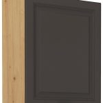 Κρεμαστό ντουλάπι Yvette 60 G-72-Γραφίτης