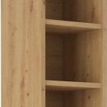 Κρεμαστό ντουλάπι με ράφια Yvette 30 G-72 -Γραφίτης