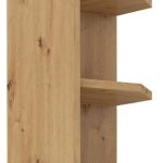 Επιτοίχιο ντουλάπι με ράφια γωνιακό Yvette 30 G 90 ZAK-Γραφίτης