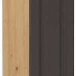 Κρεμαστό ντουλάπι Yvette 30 G 90 1F-Γραφίτης