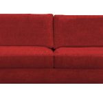 Καναπές Fantasy Τριθέσιος-Kokkino-210φ 90β εκ.