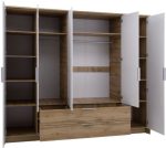 Ντουλάπα Vienna 255 πεντάφυλλη - Image 4