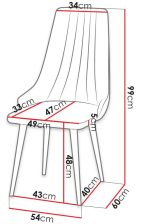 Καρέκλα S93-Mauro - Image 3