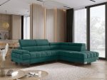 Γωνιακός καναπές Sapphire-Prasino-Δεξιά - Image 2