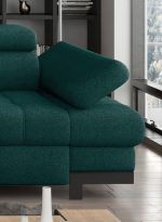 Γωνιακός καναπές Sapphire-Prasino-Δεξιά - Image 6