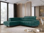 Γωνιακός καναπές Sapphire-Prasino-Αριστερή - Image 2
