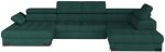 Γωνιακός καναπές Sapphire Plus-Prasino-Δεξιά