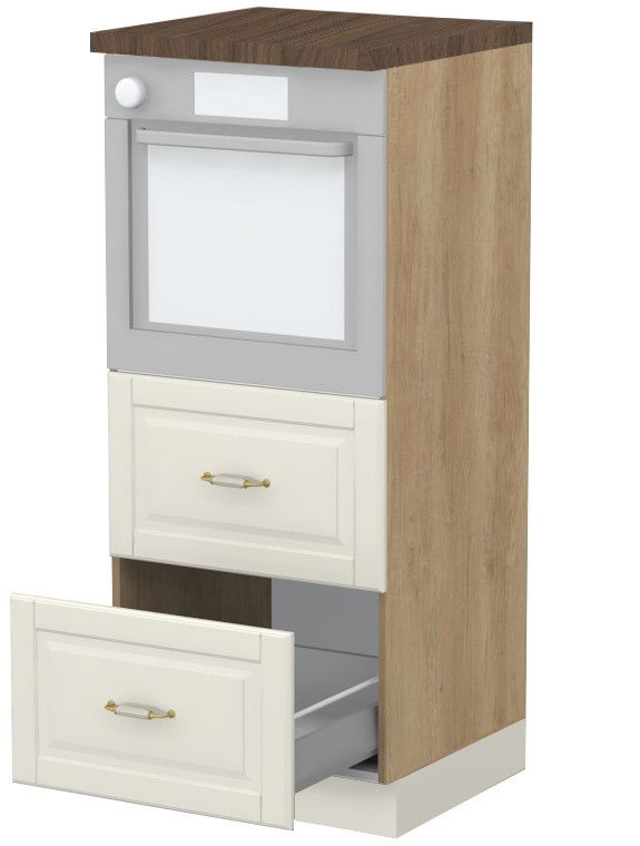 image_712770_evergreen-k14-60-2mb-4-ne-ku-98ev-2xr10-128-cariniwallnut-be_2 Επιδαπέδιο ντουλάπι φούρνου ψηλό Toscana K14-60-2MB-Δρυς - Image 1