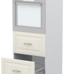 Επιδαπέδιο ντουλάπι φούρνου ψηλό Toscana K14-60-2MB-Λευκό