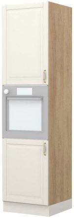 Επιδαπέδιο ντουλάπι φούρνου ψηλό Toscana K23-60-2KR-Δρυς