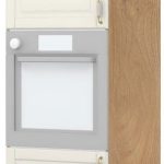 Επιδαπέδιο ντουλάπι φούρνου ψηλό Toscana K23-60-2KR-Καρυδί
