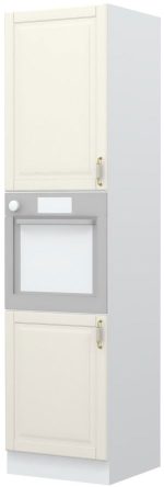 Επιδαπέδιο ντουλάπι φούρνου ψηλό Toscana K23-60-2KR-Λευκό - Image 2