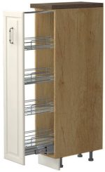 Επιδαπέδιο ντουλάπι ψηλό Toscana K14-30-1KZ-Δρυς