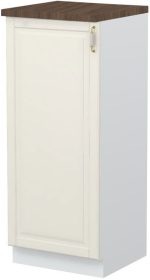 Επιδαπέδιο ντουλάπι ψηλό Toscana K14-60-1KF-Λευκό - Image 2