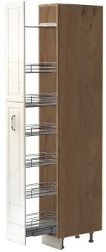 Επιδαπέδιο ντουλάπι ψηλό Toscana K23-30-1KZ-Καρυδί