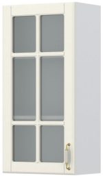 Ντουλάπι κρεμαστό Toscana V9-45-1KS με βιτρίνα - Image 2