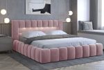 Επενδυμένο κρεβάτι Mercy-Roz-160 x 200 - Image 2