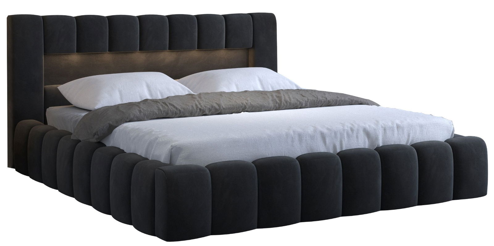 image_714107_lam_09-nobg_2_1 Επενδυμένο κρεβάτι Mercy-Mauro-140 x 200 - Image 1