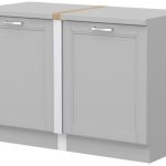 Διακοσμητική φάσα επιδαπέδιου ντουλαπιού Tahoma ST-R-Λευκό ματ