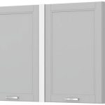 Διακοσμητική φάσα κρεμαστού ντουλαπιού Tahoma ST-V9-Λευκό ματ