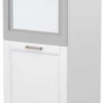 Επιδαπέδιο ντουλάπι φούρνου ψηλό Tahoma K14-60-1KR-Λευκό ματ