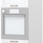 Επιδαπέδιο ντουλάπι φούρνου ψηλό Tahoma K23-60-2KR-Λευκό ματ