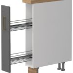 Επιδαπέδιο ντουλάπι Tahoma R-15-1K-Γραφίτης
