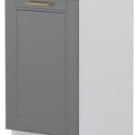 Επιδαπέδιο ντουλάπι Tahoma R-45-1K-Γραφίτης