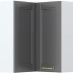 Ντουλάπι κρεμαστό γωνιακό Tahoma V7-UG-2K-Γραφίτης