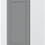 Ντουλάπι κρεμαστό γωνιακό Tahoma V9-UG-1K-Γραφίτης