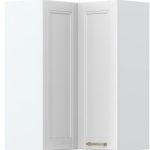 Ντουλάπι κρεμαστό γωνιακό Tahoma V9-UG-2K-Λευκό ματ